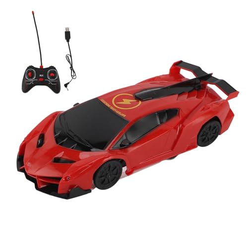 RiToEasysports RC -Driftautos, Hochgeschwindigkeit 1:28 Fernbedienung des Rennsportwagens für und Erwachsene (Rot) von RiToEasysports