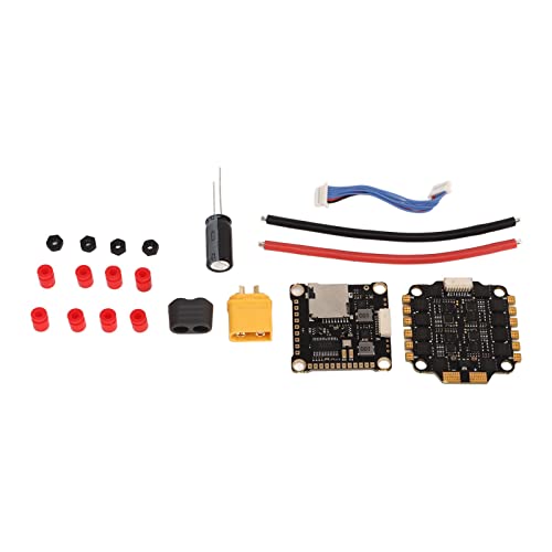 RiToEasysports RC Drone Flight Controller Set, F4 V3S Plus Flugcontroller mit Schneller Reaktion 45a 4 in 1 Elektronischer Fluggeschwindigkeits -Controller Fly Tower Stack für FPV -Drohnen -RC RiToEasysports RC Drone Flight Controller Set, F4 V3S Plus Flugcontroller mit Schneller Reaktion 45a 4 in 1 Elektronischer Fluggeschwindigkeits -Controller Fly Tower Stack für FPV -Drohnen -RC von RiToEasysports