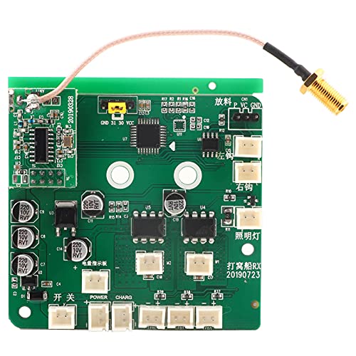RiToEasysports RC-Empfängerboard, RC Boat Body Circuit Board PCB für Flytec 2011-5 Outdoor Fishing Bait Boat RiToEasysports RC-Empfängerboard, RC Boat Body Circuit Board PCB für Flytec 2011-5 Outdoor Fishing Bait Boat von RiToEasysports