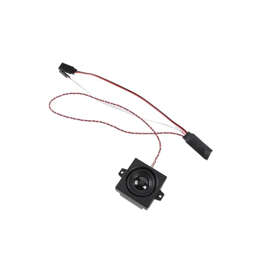 RiToEasysports RC Engine Sound Simulator Modul, RC Engine Sound Group Modul System mit 5W Lautsprecher für 1:10 1: 8 1: 6 RC -Modellautos Crawler Racing Accessoires von RiToEasysports