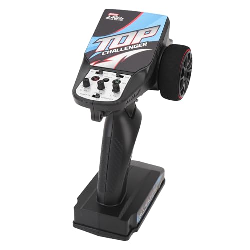 RiToEasysports RC -Fernbedienung und Empfänger, 7 Channel Receiver Kit Fernbediener Bürstenloser Esc Motor Servo für RC -Autos RiToEasysports RC -Fernbedienung und Empfänger, 7 Channel Receiver Kit Fernbediener Bürstenloser Esc Motor Servo für RC -Autos von RiToEasysports