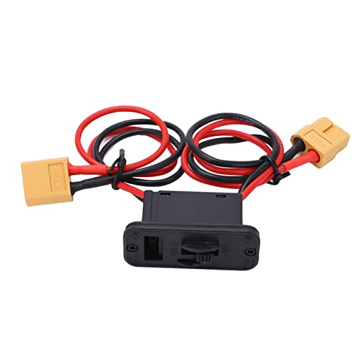 RiToEasysports RC-Flugzugschalter, RC-Hochstrom-EIN-Aus-Schalter RC-Flugzug-EIN-Au-Schalter-MIT XT60-Stecker für RiToEasysports RC-Flugzugschalter, RC-Hochstrom-EIN-Aus-Schalter RC-Flugzug-EIN-Au-Schalter-MIT XT60-Stecker für von RiToEasysports