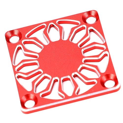 RiToEasysports RC -Kühllüfterabdeckung, 30 X 30 Mm Fernbedienungssteuermotor Kühllüfter Schutzabdeckung Universal Aluminiumlegierung RC Lüfter Wärmekühlabdeckung für Esc -Motor -Wärmekarten (Rot) RiToEasysports RC -Kühllüfterabdeckung, 30 X 30 Mm Fernbedienungssteuermotor Kühllüfter Schutzabdeckung Universal Aluminiumlegierung RC Lüfter Wärmekühlabdeckung für Esc -Motor -Wärmekarten (Rot) von RiToEasysports