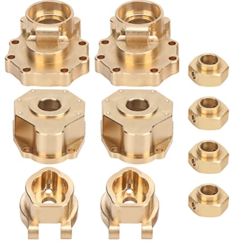 RiToEasysports RC -Messing -Zähler Gewicht für, Stabilitätsstabilitätsverstärkungskit für Fernbedienungsfahrzeuge, Goldfarbe, Goldfarbe RiToEasysports RC -Messing -Zähler Gewicht für, Stabilitätsstabilitätsverstärkungskit für Fernbedienungsfahrzeuge, Goldfarbe, Goldfarbe von RiToEasysports