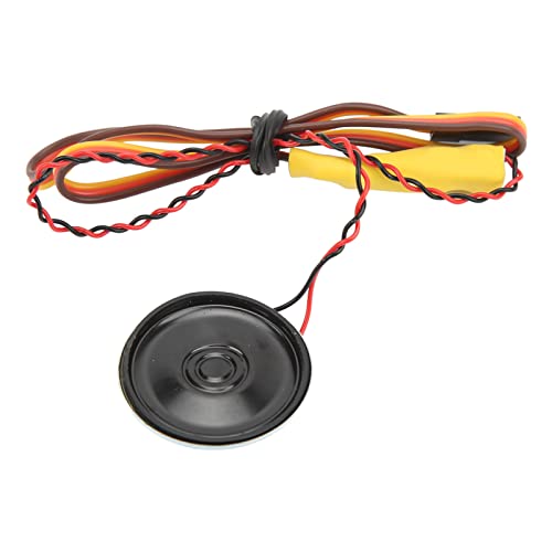 RiToEasysports RC Mini Lautsprecher Multi Sound Modus Multi Control Modus 90dB RC Autohupe Mini Sirene für 1/8 1/10 RC Fahrzeuge Automodellzubehör Modellspielzeug von RiToEasysports