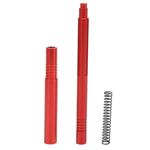 RiToEasysports RC Mittelantriebswelle Aluminiumlegierung Verschleißfeste RC Auto Getriebewelle für Arrma Typhon Senton 1/10 RC Auto(rot) Zubehör Für Modellautos Modellspielzeug von RiToEasysports
