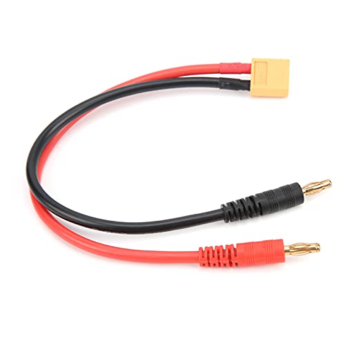 RiToEasysports RC-Modelle XT60 Bis 4 Mm Bananen-Adapter-Kabel-Korrosionsresistant mit Goldenen Steckern für Lipo-Batterielade RiToEasysports RC-Modelle XT60 Bis 4 Mm Bananen-Adapter-Kabel-Korrosionsresistant mit Goldenen Steckern für Lipo-Batterielade von RiToEasysports