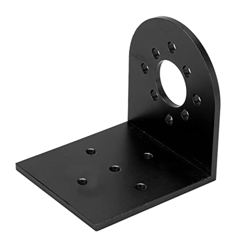 RiToEasysports RC Motor Base, RC Auto Metall L-Form Brushless Motor Holder Mount Sitz für 4082 5055 Motoren mit 25mm / 30mm Lochabstand Aluminiumlegierungsmaterial(Schwarz) Zubehör Für Modellautos von RiToEasysports