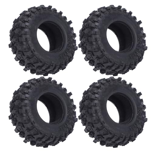 RiToEasysports RC -Rad Reifen Set, Kunststoff Enhanced Grip RC -Autoräder Schlammgelände mit Hub für Axiale SCX24 1/24 RiToEasysports RC -Rad Reifen Set, Kunststoff Enhanced Grip RC -Autoräder Schlammgelände mit Hub für Axiale SCX24 1/24 von RiToEasysports