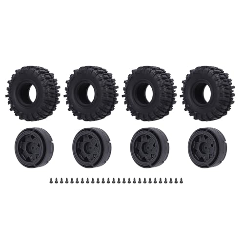 RiToEasysports RC -Radreifen Eingestellt, Plastik RC LKW - Schlammgelände Reifen für Axiale SCX24 1/24 RiToEasysports RC -Radreifen Eingestellt, Plastik RC LKW - Schlammgelände Reifen für Axiale SCX24 1/24 von RiToEasysports