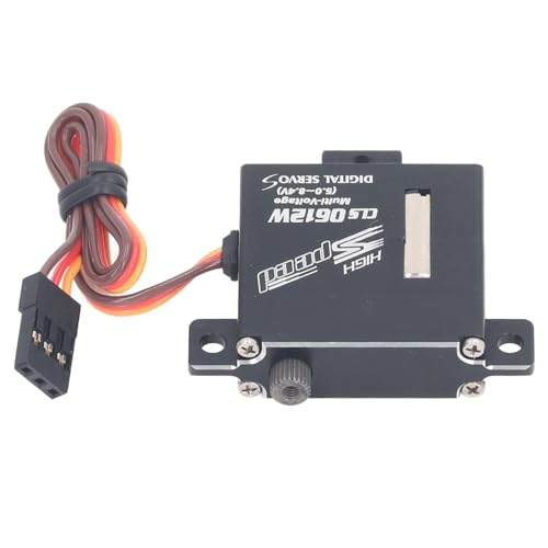 RiToEasysports RC -Servo, Aluminiumlegierung Hoher Drehmomente mit 5 Armen für DIY RC -Flugzeug -Auto -Roboter von RiToEasysports
