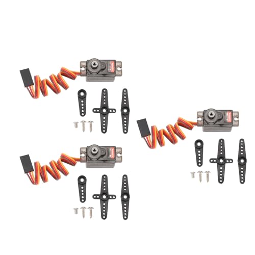 RiToEasysports RC -Servo, Fernbedienungs -Servo -Funksteuerung mit Eisenausrüstung für RC -Autos -Drohnen -Roboter RiToEasysports RC -Servo, Fernbedienungs -Servo -Funksteuerung mit Eisenausrüstung für RC -Autos -Drohnen -Roboter von RiToEasysports
