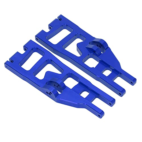 RiToEasysports RC Swing Arm, Aluminiumlegierung Vorderer Unteren Suspensionsarm mit Präziser CNC -Bearbeitung für Shredder RC Truck (Dunkelblau) von RiToEasysports