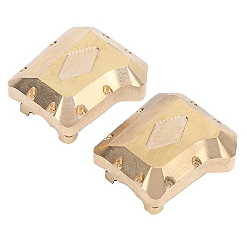 RiToEasysports Rc Messing Achsabdeckung, 2 Stück Rc Messing Hinterts von RiToEasysports