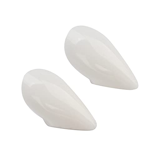RiToEasysports Reißzähne Harzprothesen für Halloween-Party-Cosplay-Requisiten, Lebhafte Falsche Zähnezubehör für und Erwachsene, Sicheres Ungiftiges Material, Geeignet für, Werwolf und (15 mm) von RiToEasysports