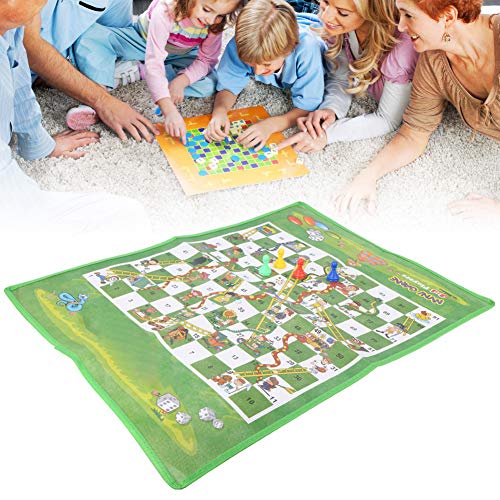 RiToEasysports Schachspielzeugprüfung der Waschbaren Faltschlange, Robustes und Lustiges Design, Perfekt für die Entwicklung von Childrens Intelligence, Nicht Gewebten 60x45cm Stoffteppichen (Höhe 3 RiToEasysports Schachspielzeugprüfung der Waschbaren Faltschlange, Robustes und Lustiges Design, Perfekt für die Entwicklung von Childrens Intelligence, Nicht Gewebten 60x45cm Stoffteppichen (Höhe 3 von RiToEasysports
