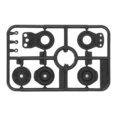 RiToEasysports Servo-Sparer-Mount-Schutz für XV02 XV01 RC Zubehör, Leichter Lenkarm aus Kunststoff (Black) von RiToEasysports