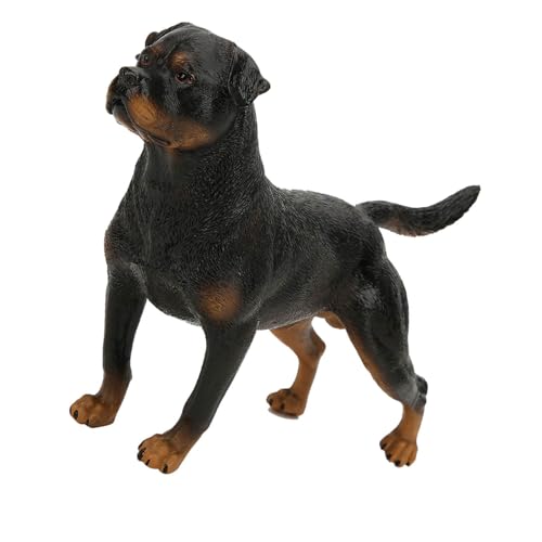 RiToEasysports Simulation Rottweiler-modellspielegug, Exquisite Handwerkskarte, Fürr, Schulprojekt, Heimbönro-Dekoration, Sammlerstück, Lehrmittel von RiToEasysports