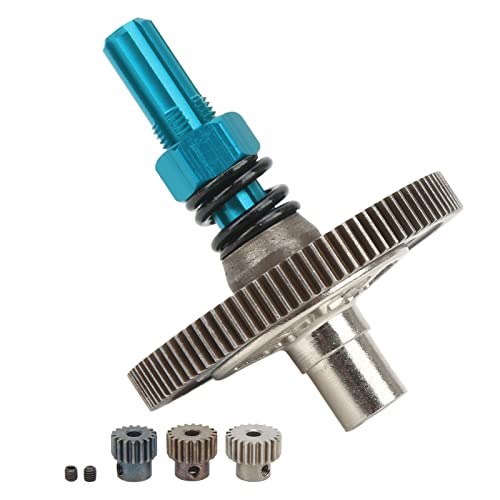 Slipper Gear Set, 91T Aluminiumlegierung Stahl Differential Slipper Gear Set Ersatz für Arrma Senton 1/10 RC Cars(Blau) von RiToEasysports