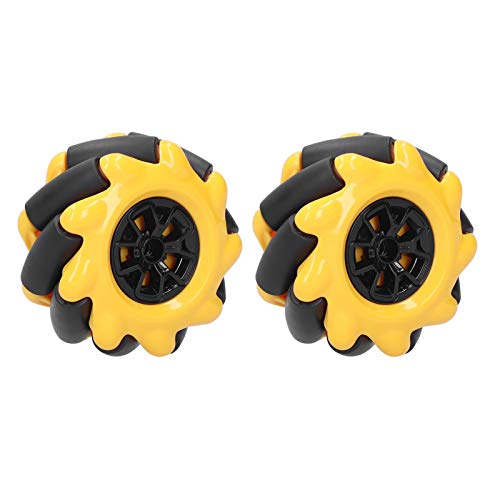 RiToEasysports Smart Roboter -Fahrzeugteile: Mecanum Wheel Omni Wheel - Glatt für Spielzeugkomponenten und Besserer Widerstand (1 Paar) von RiToEasysports