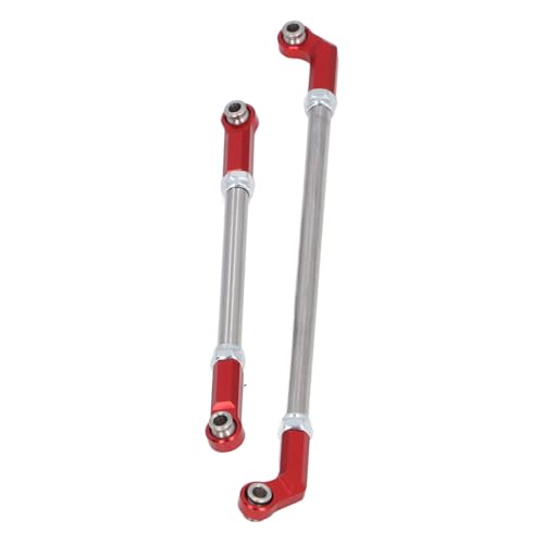 RiToEasysports Stange, 7,5 -Mm -Ballkopfhalter 90 Mm RC Servo Lenks Link Link -Stange Kit für SCX10 III 1/10 RC Crawler Car (Rot) von RiToEasysports