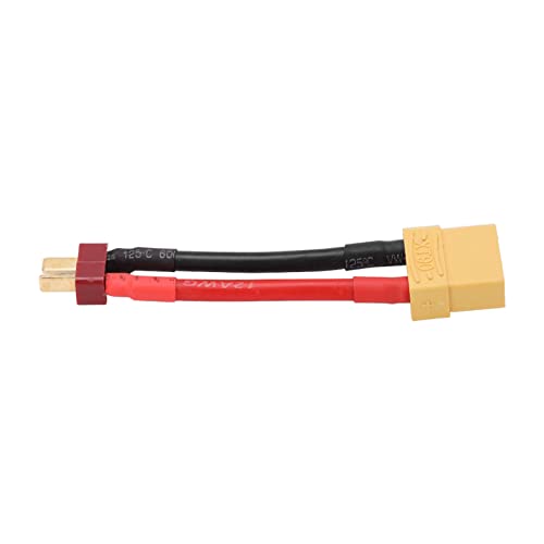 RiToEasysports T-Stalter auf XT90-Buchsenkabel, 12 AWG T-Stalter auf XT90-Buchsen-Adapterkabel Verbindungsleitung für von RiToEasysports