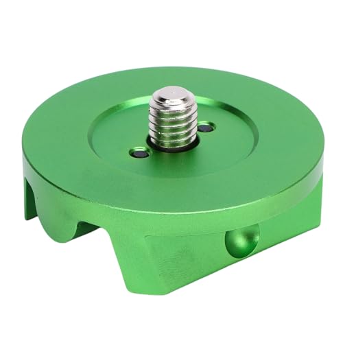 RiToEasysports Teleskopkugel Kopfadapter, Aluminiumlegierung DSLR -Kamera -Kugel Kopfverbindung Sockel mit Schnellverriegelungsknopf für Astronomisches Teleskopzubehör (Green) von RiToEasysports