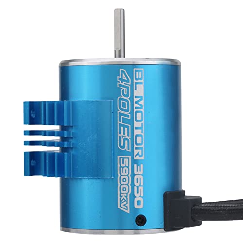 RiToEasysports Überbieten Sie 3650 5900KV 4-Poligen Bisstenlosen Motor für 1/10 1/16 /18 RC Autoboot Zubehrhrer RiToEasysports Überbieten Sie 3650 5900KV 4-Poligen Bisstenlosen Motor für 1/10 1/16 /18 RC Autoboot Zubehrhrer von RiToEasysports