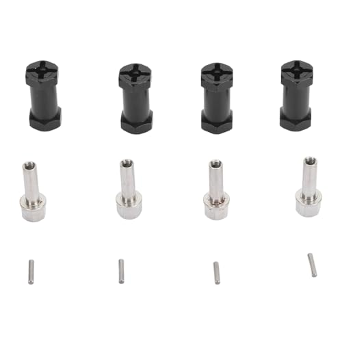 RiToEasysports Verbesserte Stabilität RC -HEX -Hub, Aluminiumlegierung 12 Mm Durchmesser 25 Mm Länge Verlängerung für 1/10 Modellautos RiToEasysports Verbesserte Stabilität RC -HEX -Hub, Aluminiumlegierung 12 Mm Durchmesser 25 Mm Länge Verlängerung für 1/10 Modellautos von RiToEasysports