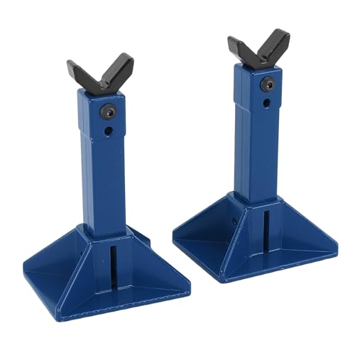 RiToEasysports Verstellbarer RC -Auto -Jackständer, Metallhöhe Jack -Spielzeugständer für RC Crawler Truck Car (Blue) von RiToEasysports