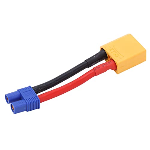 RiToEasysports XT90 Stecker auf EC3 Buchse Kabel, 12 AWG XT90 Stecker auf EC3 Buchse Adapterleitung Zum Anschließen von Batterie und ESC für RC Automodelle, Flugzeugmodelle, Schiffsmodelle RiToEasysports XT90 Stecker auf EC3 Buchse Kabel, 12 AWG XT90 Stecker auf EC3 Buchse Adapterleitung Zum Anschließen von Batterie und ESC für RC Automodelle, Flugzeugmodelle, Schiffsmodelle von RiToEasysports