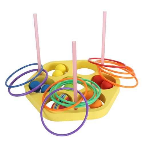 Set aus aufblasbaren Pool-Startspielen, Starter-Set für Pool, EVA, mit 12 Kugeln, 12 Stück, Ringe für Pool, Strand von RiToEasysports