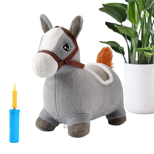 Bouncy Horse, Inflatable Plush Hopper, Animal Toy, 22.05x9.06x18.9 inches, Soft Bouncing Playmate, Indoor Interactive Doll, Balance Training Fun for Kids, Boys, Girls, Children Ages 2-5 Years Bouncy Horse, Inflatable Plush Hopper, Animal Toy, 22.05x9.06x18.9 inches, Soft Bouncing Playmate, Indoor Interactive Doll, Balance Training Fun for Kids, Boys, Girls, Children Ages 2-5 Years von Riaisttd