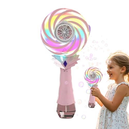 Bubble Wand, Electric Toy, Light Up Lollipop, 5.24x3.74x9.84 Inches, Windmill Design, Rechargeable Feature, Fun Game for Wedding, Birthday, Classroom, Easter, Carnival, or Outdoor Bubble Wand, Electric Toy, Light Up Lollipop, 5.24x3.74x9.84 Inches, Windmill Design, Rechargeable Feature, Fun Game for Wedding, Birthday, Classroom, Easter, Carnival, or Outdoor von Riaisttd