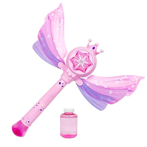 Bubble Wand, Foam Machine, Musical Toy, 17.5 Inches Wings Design Stick, Automatic Glow Effect, Battery Powered Maker, for Christmas, Garden, Birthday Party, Indoor, Backyard, Pool Fun Use Bubble Wand, Foam Machine, Musical Toy, 17.5 Inches Wings Design Stick, Automatic Glow Effect, Battery Powered Maker, for Christmas, Garden, Birthday Party, Indoor, Backyard, Pool Fun Use von Riaisttd