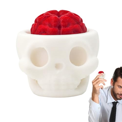 Keyboard Fidget Clicker Cube, Skull Brain Button Toy, Stress, 4.3x3.8x5.1cm, and Desk Play for Students, Workers, Adults, and Teens Needing Calmness Travelers Great Gift Keyboard Fidget Clicker Cube, Skull Brain Button Toy, Stress, 4.3x3.8x5.1cm, and Desk Play for Students, Workers, Adults, and Teens Needing Calmness Travelers Great Gift von Riaisttd