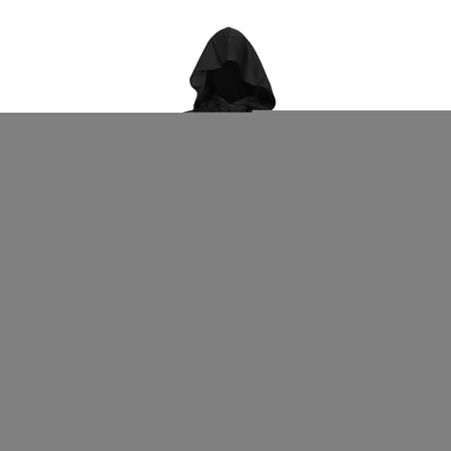 Medieval Cloak, Vintage Hooded Cape, Full-Length Costume Wear, Ideal for Autumn Festival, Vampire, Bridal, Holiday, Goth, Ghost, Photo, Renaissance, Halloween, Party, Cosplay, Bonfire von Riaisttd