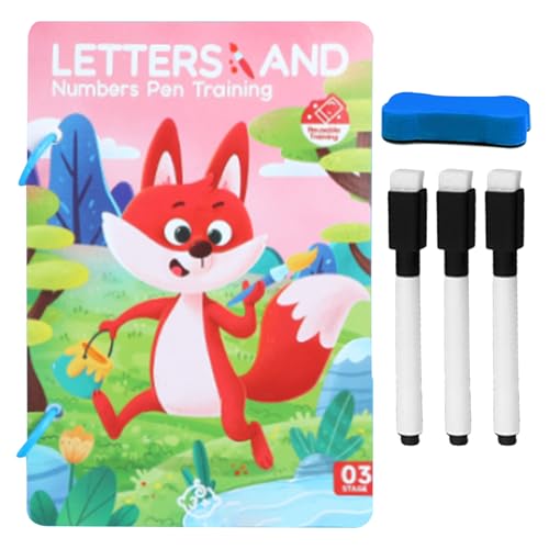 Pen Control Training Cards, Pens Control Card Game, Early Education Writing Learning Book, Fun Handwriting Practice Tool, Ideal Accessories for Students and Preschoolers Pen Control Training Cards, Pens Control Card Game, Early Education Writing Learning Book, Fun Handwriting Practice Tool, Ideal Accessories for Students and Preschoolers von Riaisttd