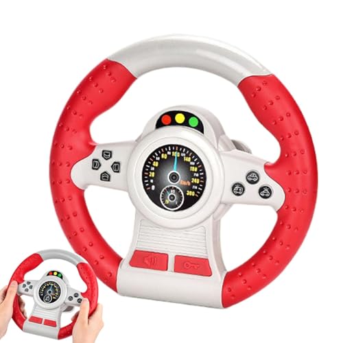 Pretend Play Steering Wheel, Play Pretend Car Steering Wheel, Car Steering Wheel Simulator Toy, Kids Steering Wheel Toy, 360 Degree Rotation Steering Wheel, Car Steering Wheel Key Ring, Pretend Play von Riaisttd
