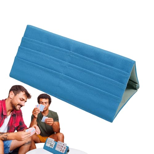 Riaisttd Spielkartenhalter, Rack-Organizer, Poker, faltbar, 3 Ebenen, Spielkartenhalter für Erwachsene, Kinder, Senioren, ideal für Familientreffen und Spieleabend, langlebig Riaisttd Spielkartenhalter, Rack-Organizer, Poker, faltbar, 3 Ebenen, Spielkartenhalter für Erwachsene, Kinder, Senioren, ideal für Familientreffen und Spieleabend, langlebig von Riaisttd