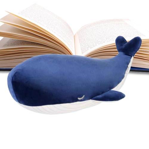 Riaisttd Whale Plush Toy, Soft Hugging Pillow, Skin Friendly Cartoon Doll, 25x8x8cm, Adorable Room Decor, Perfect for Nursery, Bedroom, Living Room, Sofa, Car, and Desktop Display Riaisttd Whale Plush Toy, Soft Hugging Pillow, Skin Friendly Cartoon Doll, 25x8x8cm, Adorable Room Decor, Perfect for Nursery, Bedroom, Living Room, Sofa, Car, and Desktop Display von Riaisttd