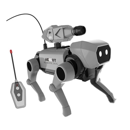 Robotic Dog - 7.13x3.9 Inches Interactive Action Robot Educational Learning Device for Kids, Fun Design with Movement Sounds Lights, Dog Toy for Birthday Holiday Christmas Children Youth Preschool Robotic Dog - 7.13x3.9 Inches Interactive Action Robot Educational Learning Device for Kids, Fun Design with Movement Sounds Lights, Dog Toy for Birthday Holiday Christmas Children Youth Preschool von Riaisttd