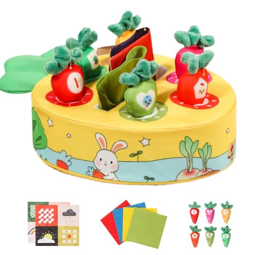 Toy Tissue Box, Cute Carrot Kids Tissue Box, Sensory Toy Carrot Box, Radish Pulling Toy for Kids, Carrot Harvest Game Toy, Early Learning Carrot Toy, Kids Tissue Box Toy with Carrots, Toddler Sensory von Riaisttd
