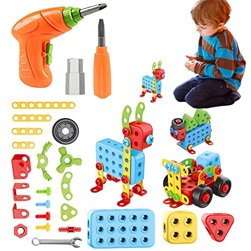 Rianpesn Vorbaubolzen Bauspielzeug | Kinder Bausteine Baukasten Stamm Spielzeug | Engineering Kit Kreative Aktivitäten Spiele Lerngeschenk für Kleinkinder Rianpesn Vorbaubolzen Bauspielzeug | Kinder Bausteine Baukasten Stamm Spielzeug | Engineering Kit Kreative Aktivitäten Spiele Lerngeschenk für Kleinkinder von Rianpesn