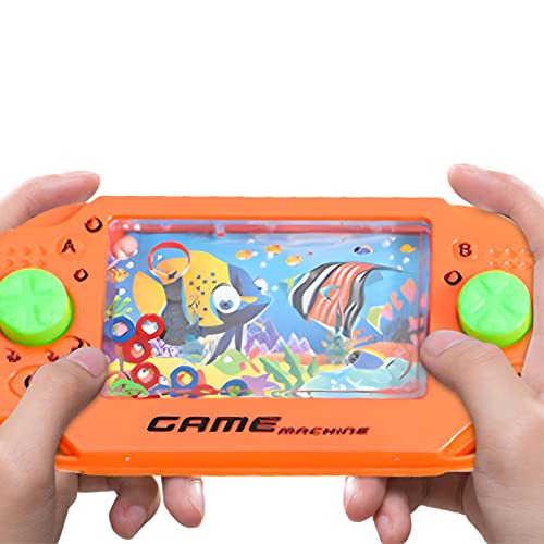 Rianpesn Wasserringmaschine | Spielmaschine Geschenk Handspielmaschine Spielzeug,Wasserring Zwinge Spiel Wassermaschine für Kinder Erwachsene von Rianpesn