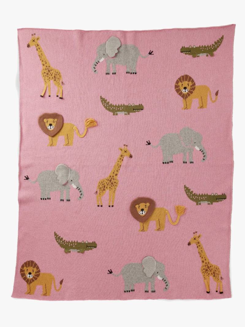 Rice Decke Tiere, Rosa Rice Decke Tiere, Rosa von Rice