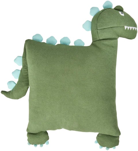 Rice Dinosaurier Kissen, Grün Rice Dinosaurier Kissen, Grün von Rice