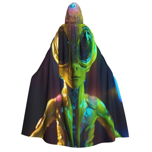 Rich&Rabbit Alien Planet Print Erwachsene Kapuzenumhang Umhang Robe Party Cosplay Kostüme Rich&Rabbit Alien Planet Print Erwachsene Kapuzenumhang Umhang Robe Party Cosplay Kostüme von Rich&Rabbit