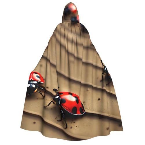 Rich&Rabbit Art Ladybug Tracks Print Erwachsene Kapuzenumhang Umhang Robe Party Cosplay Kostüme Rich&Rabbit Art Ladybug Tracks Print Erwachsene Kapuzenumhang Umhang Robe Party Cosplay Kostüme von Rich&Rabbit