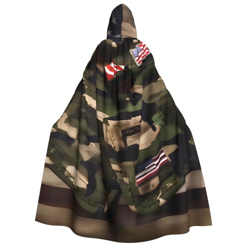 Rich&Rabbit Camouflage-Umhang mit amerikanischer Flagge, Erwachsenen-Kapuzenumhang, Halloween, Weihnachten, Robe, Party, Cosplay-Kostüme Rich&Rabbit Camouflage-Umhang mit amerikanischer Flagge, Erwachsenen-Kapuzenumhang, Halloween, Weihnachten, Robe, Party, Cosplay-Kostüme von Rich&Rabbit